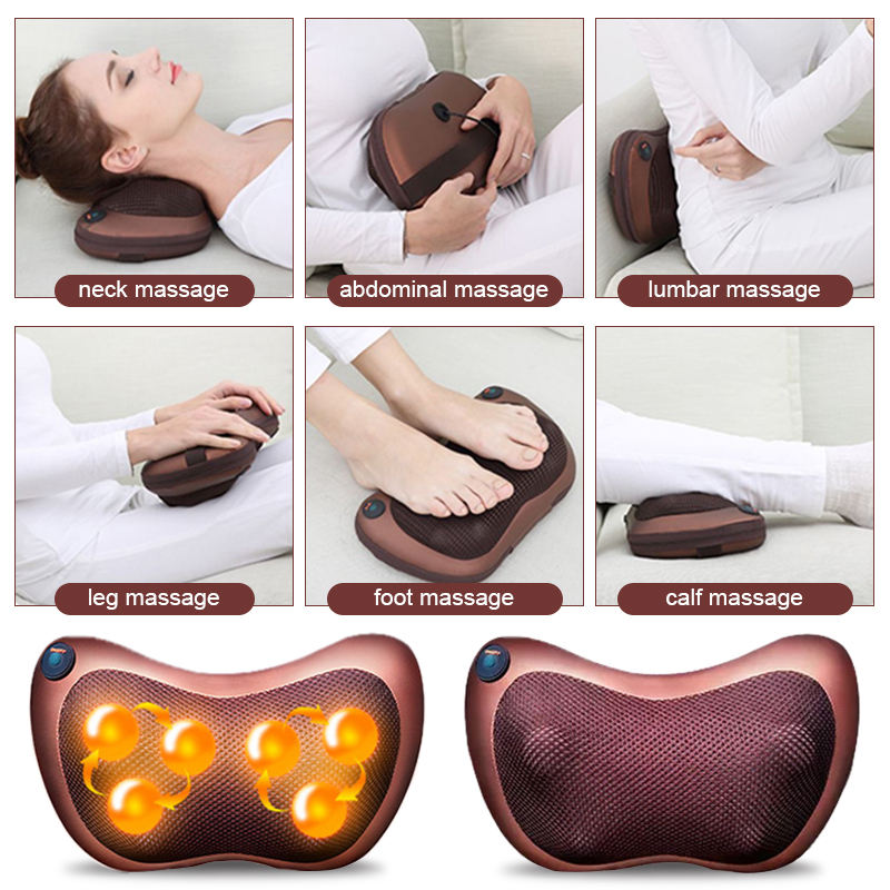 5 in 1 Car and Home Body Massage Pillow