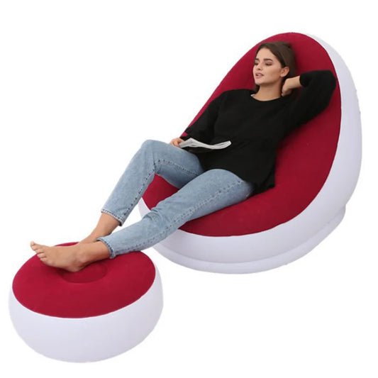 Inflatable Sofa With Cushion and FREE Inflator